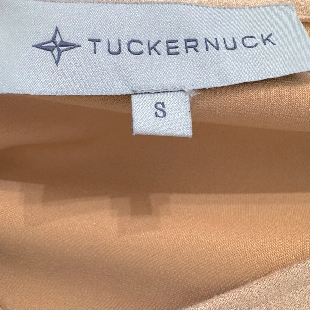 Tuckernuck Bone‎ Suede Easton Blouse Sz S